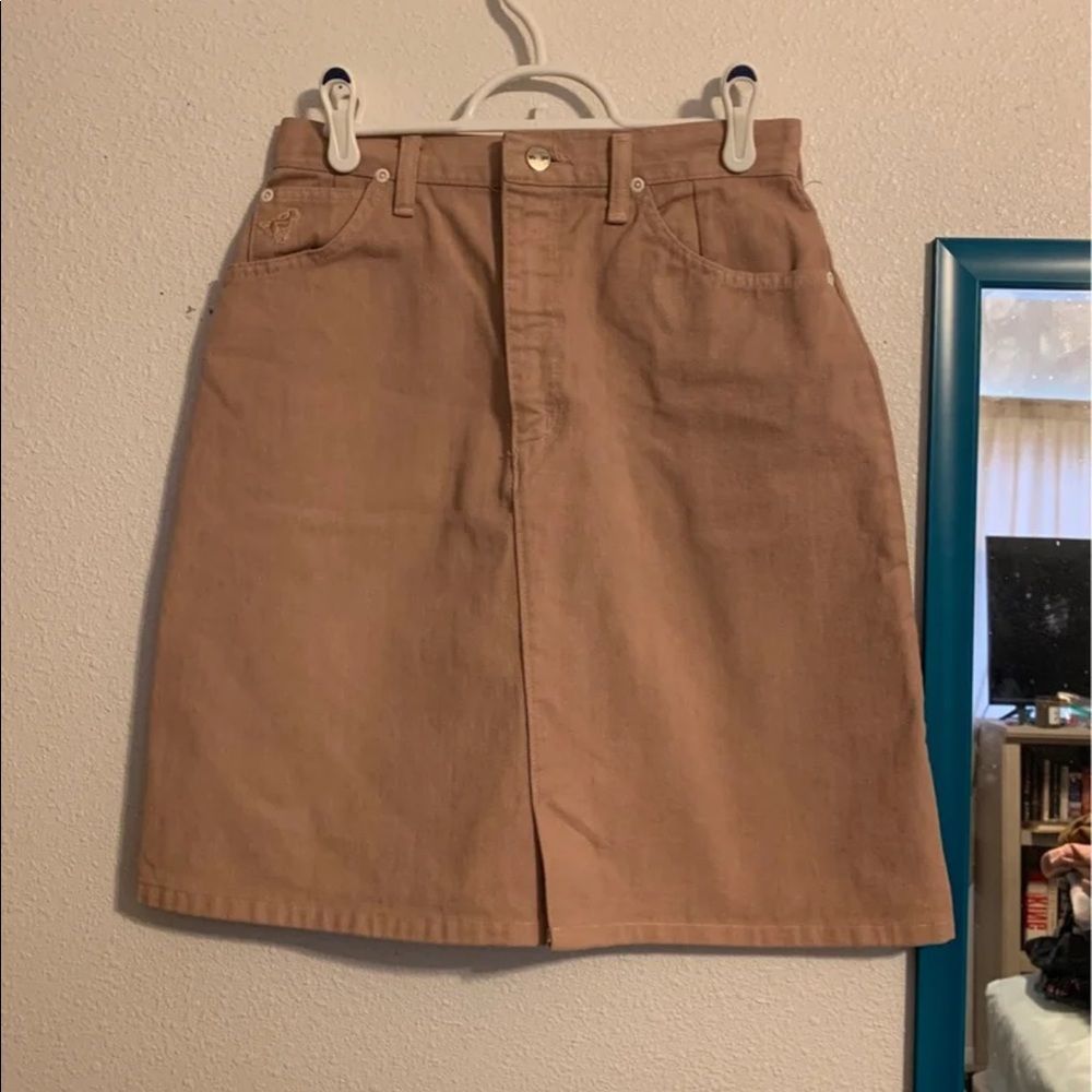 Blush Pink Wrangler Skirt